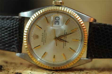 rolex 1601 gold steel|rolex datejust 1601 for sale.